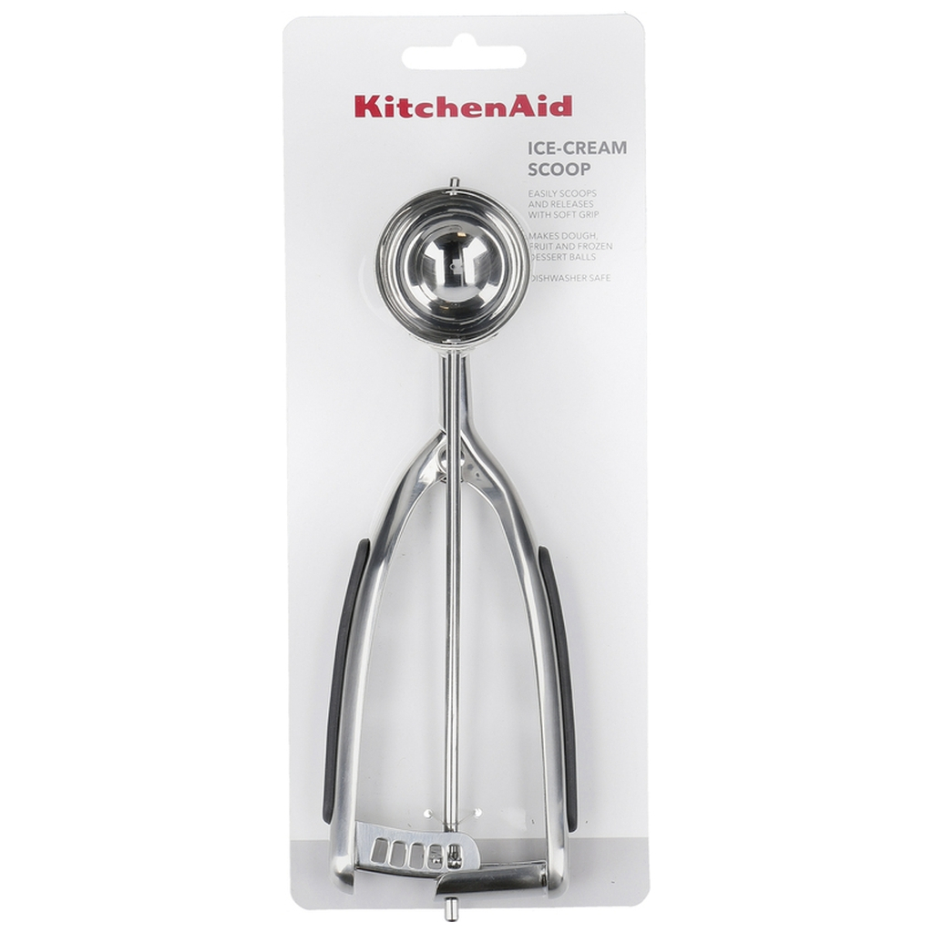Ложка для морозива KitchenAid Universal або для формування печива, 20,6 см, чорна (KQG148OHOBE) - зображення 3