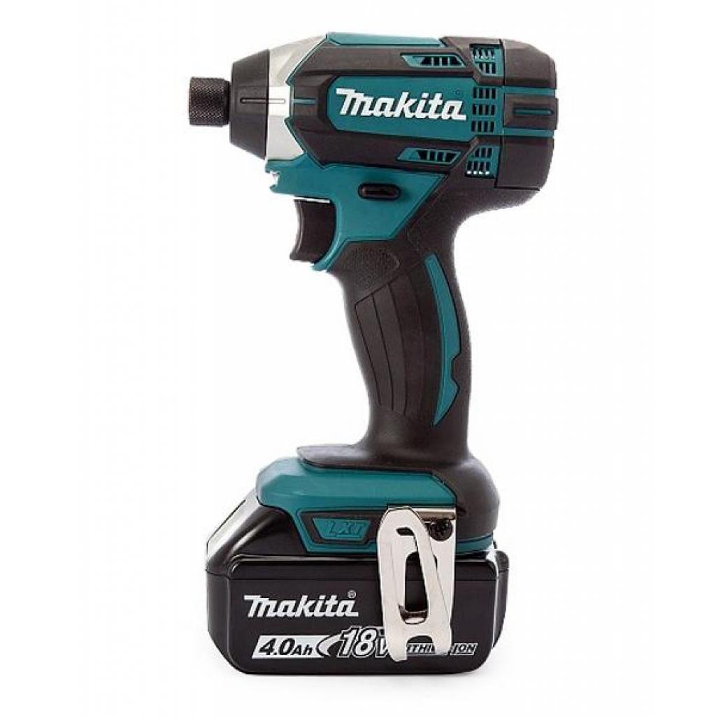 Гайковерт Makita акумуляторний ударний LXT, 18В, 4Аг х 2шт, DC18RC, кейс (DTD152RME) - зображення 1