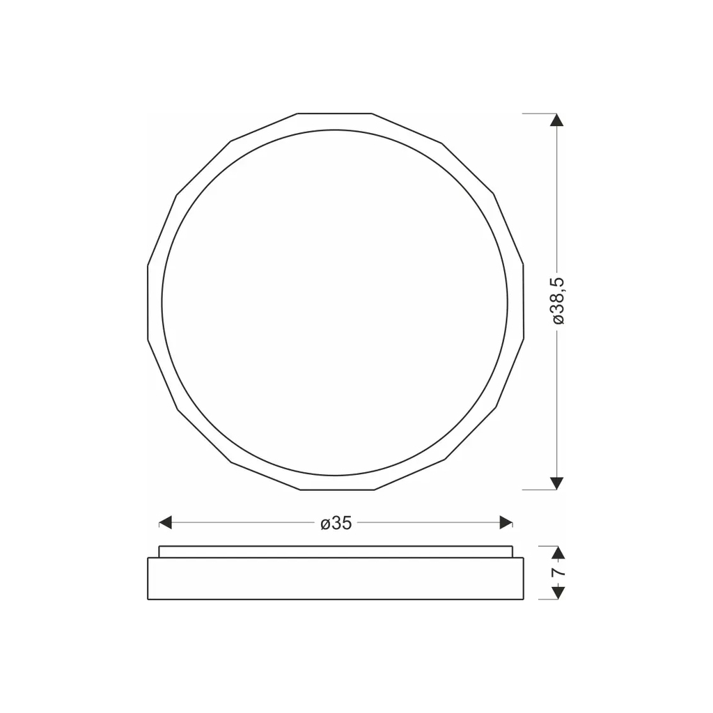 Світильник Candellux 13-17666 CADIX (13-17666) - зображення 3