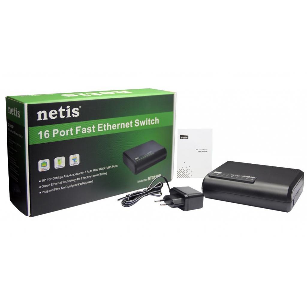 Комутатор мережевий Netis ST3116P - зображення 4