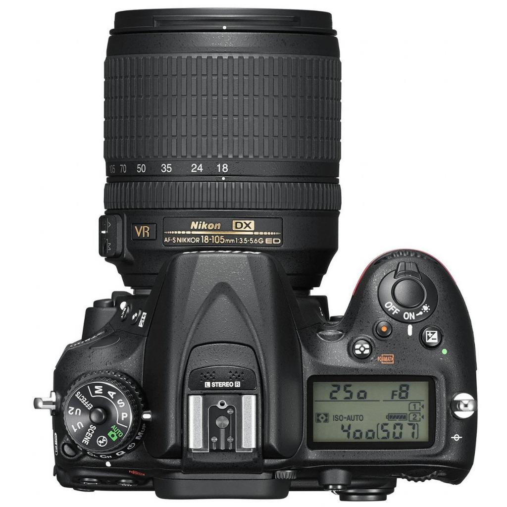 Цифровий фотоапарат Nikon D7200 AF-S DX 18-105 Kit (VBA450K001) - зображення 8