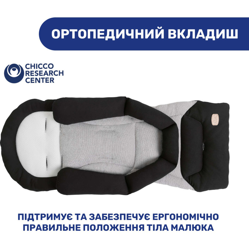 Коляска Chicco 2 в 1 Mysa Glam Dew Re-Lux (87026.71.01) - зображення 7