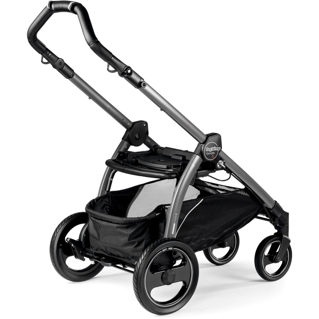 Коляска Peg-Perego 2 в 1 Book Plus S Luxe Mirage Сіро-синя (PACK01-00000000002) - зображення 10