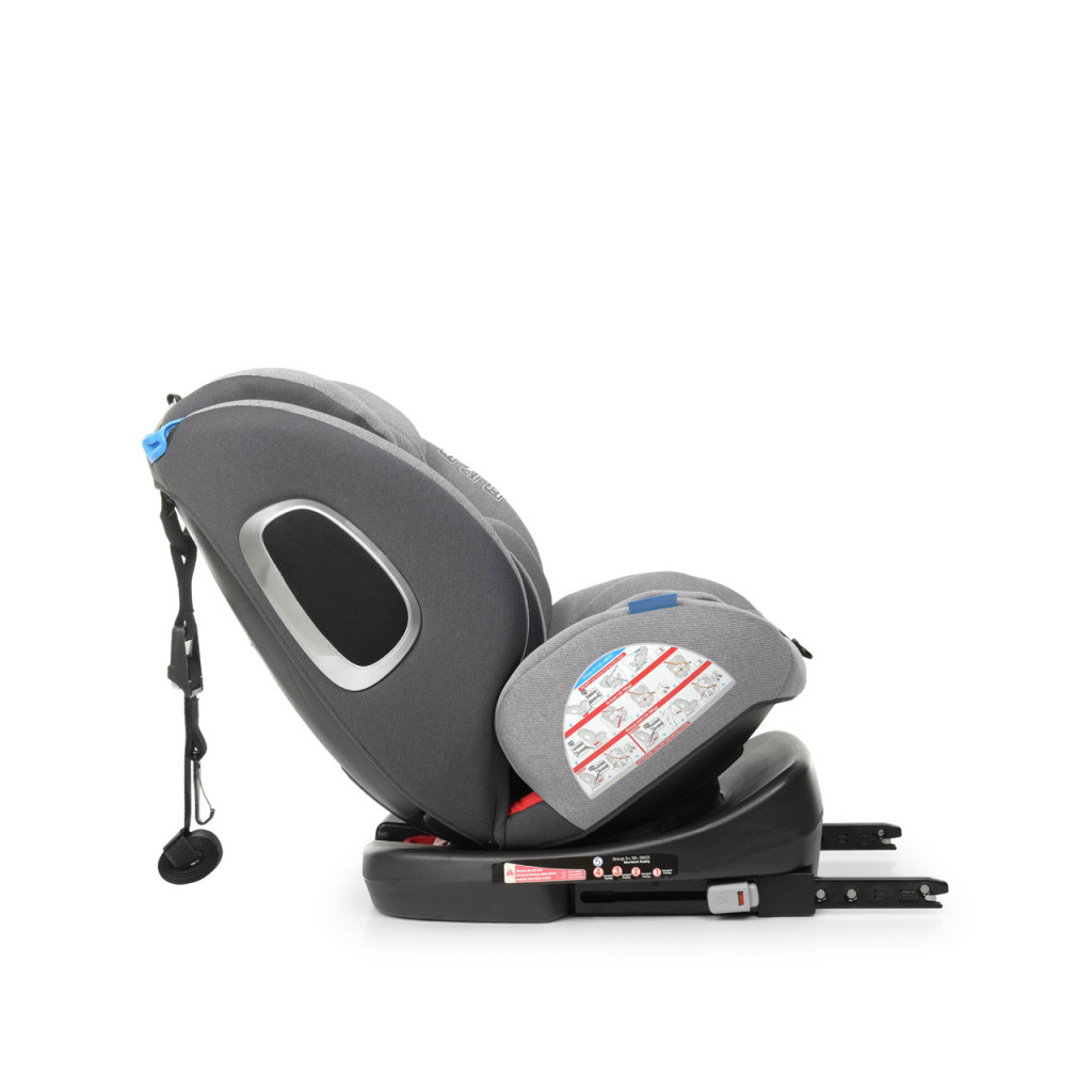 Автокрісло El Camino Absolute 360 Isofix 0-36 кг (ME 1079 royal grey) - изображение 8