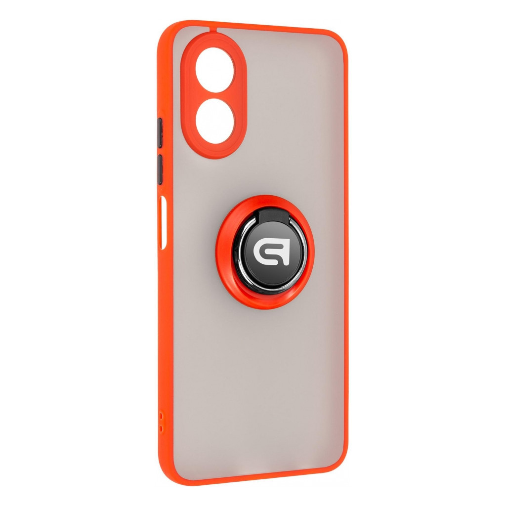 Чохол до мобільного телефона Armorstandart Frosted Matte Ring OPPO A18 4G / A38 4G Red (ARM72702) - зображення 1
