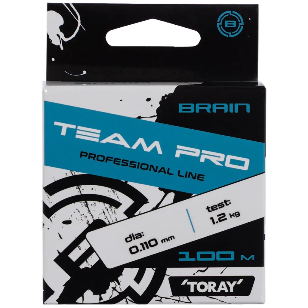 Волосінь Brain Team Pro 100m 0.11mm 1.2 kg (1858.26.92) - изображение 2