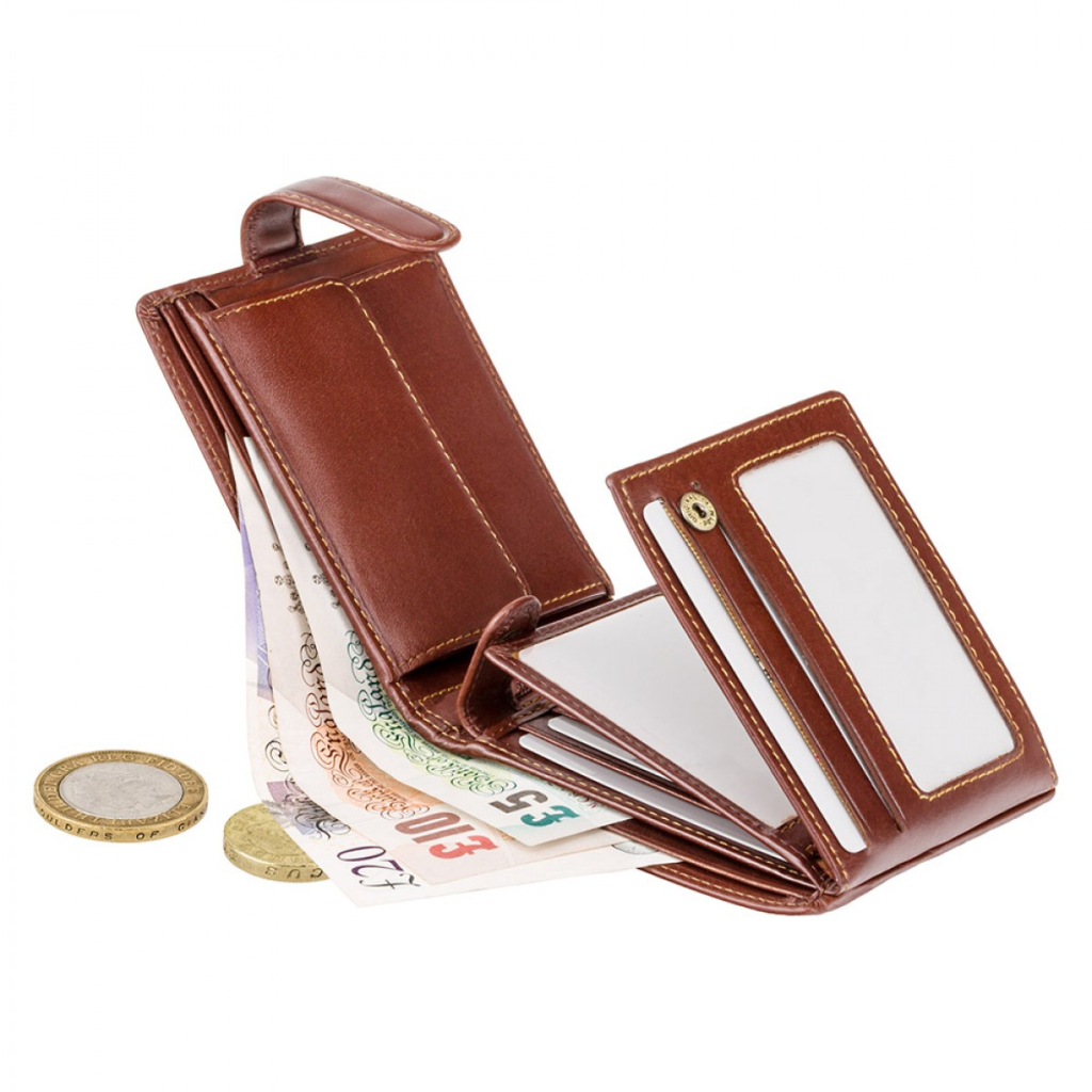 Гаманець Visconti MZ5 Rome з RFID Italian Brown (MZ5 IT BRN) - зображення 4