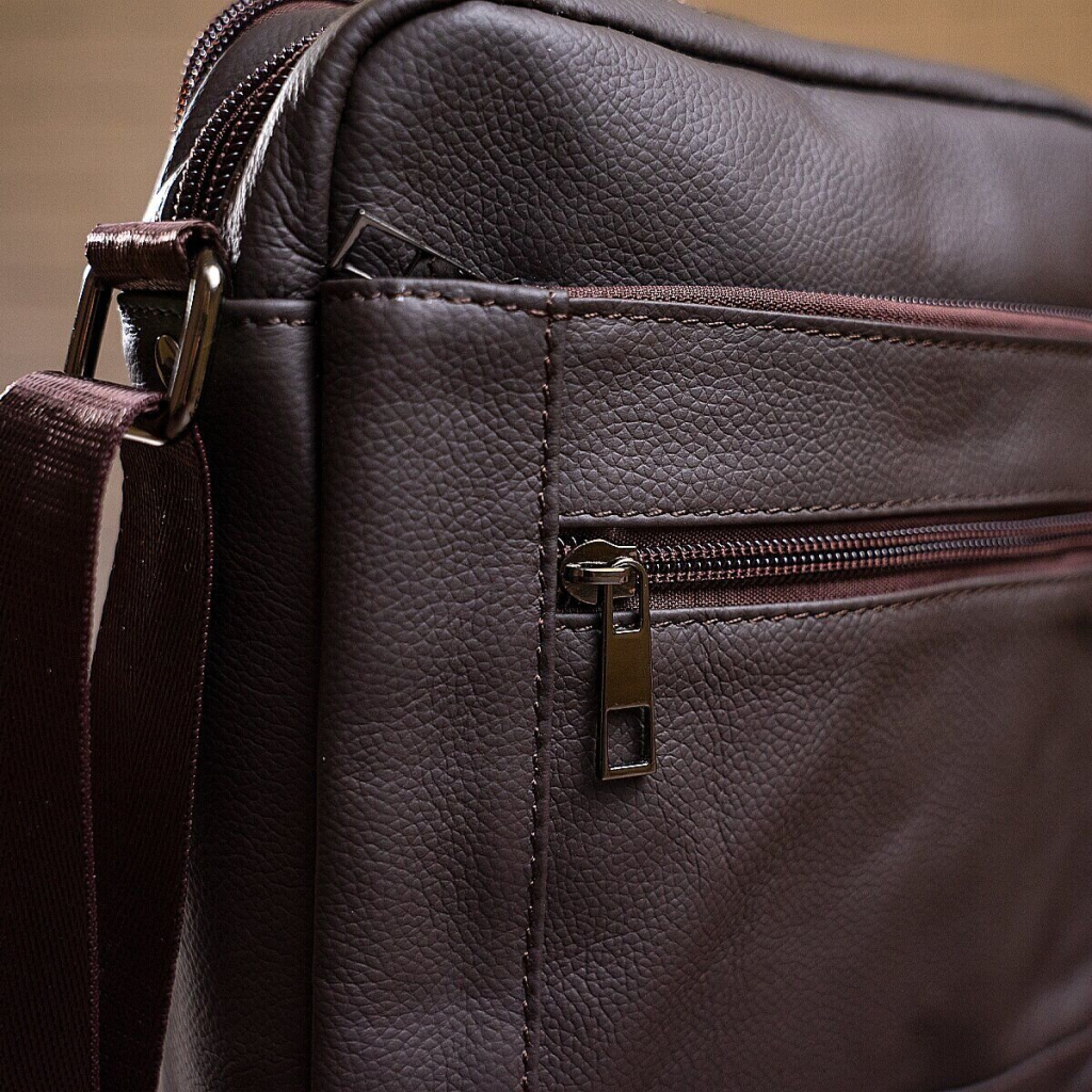 Сумка Vintage Коричнева (14746) - зображення 7