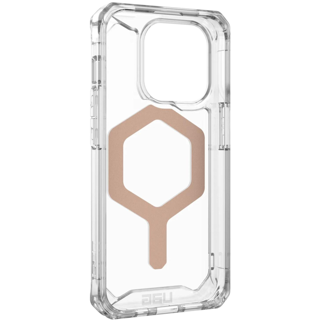 Чохол до мобільного телефона UAG Apple Iphone 15 Pro Plyo Magsafe, Ice/Rose Gold (114286114348) - зображення 5