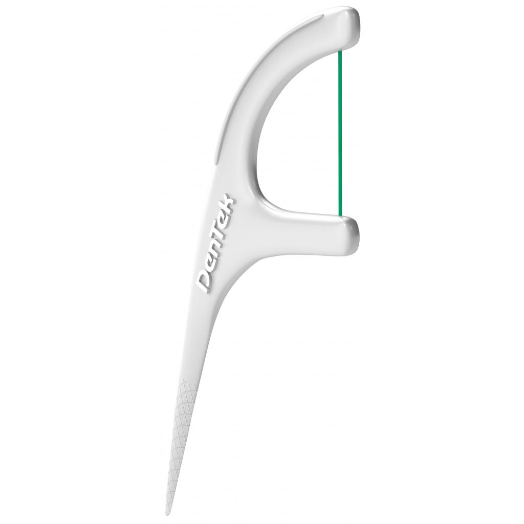 Флос-зубочистки DenTek Потрійне очищення 90 шт. (047701000816) - зображення 3