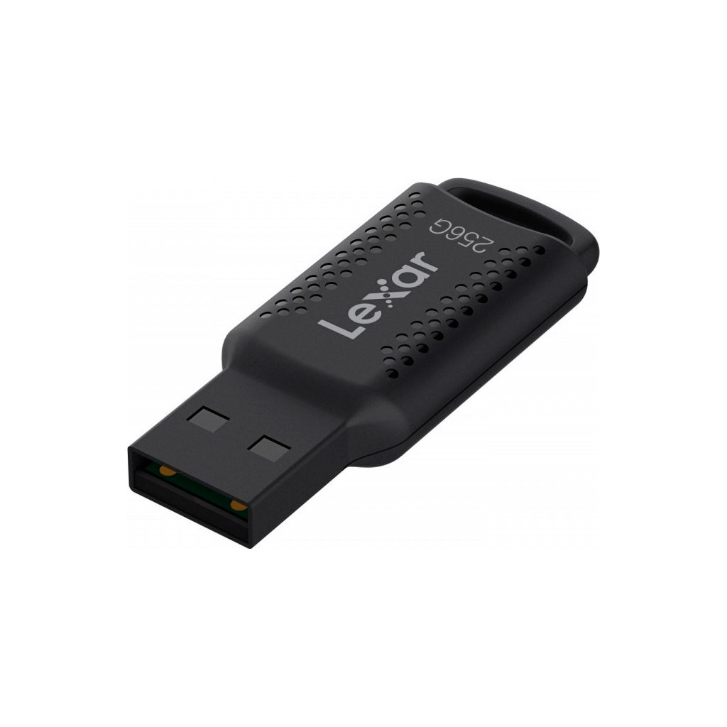 USB флеш накопичувач Lexar 256GB JumpDrive V400 Black USB 3.0 (LJDV400256G-BNBNG) - зображення 1