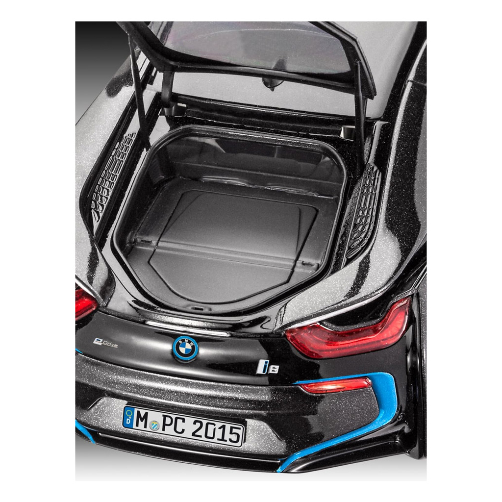 Збірна модель Revell Набір автомобіль BMW i8 рівень 4 масштаб 1:24 (RVL-67008) - изображение 5