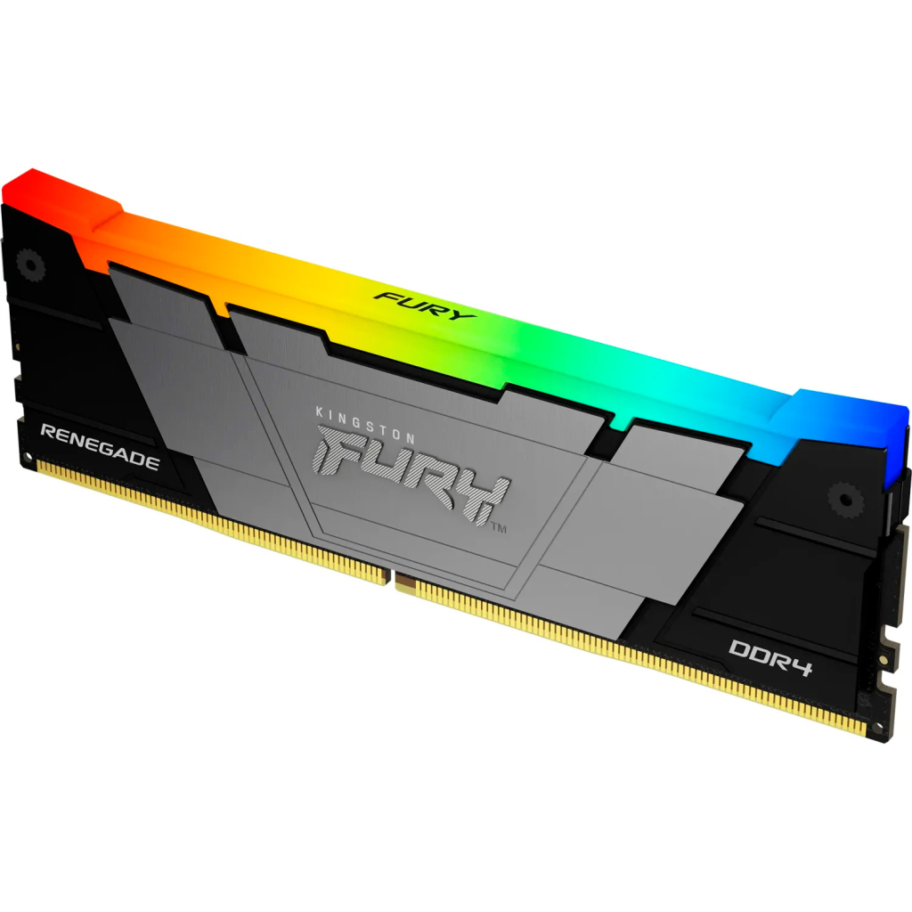 Модуль пам'яті для комп'ютера DDR4 16GB 3200 MHz FURYRenegadeRGB Kingston Fury (ex.HyperX) (KF432C16RB12A/16) - зображення 2