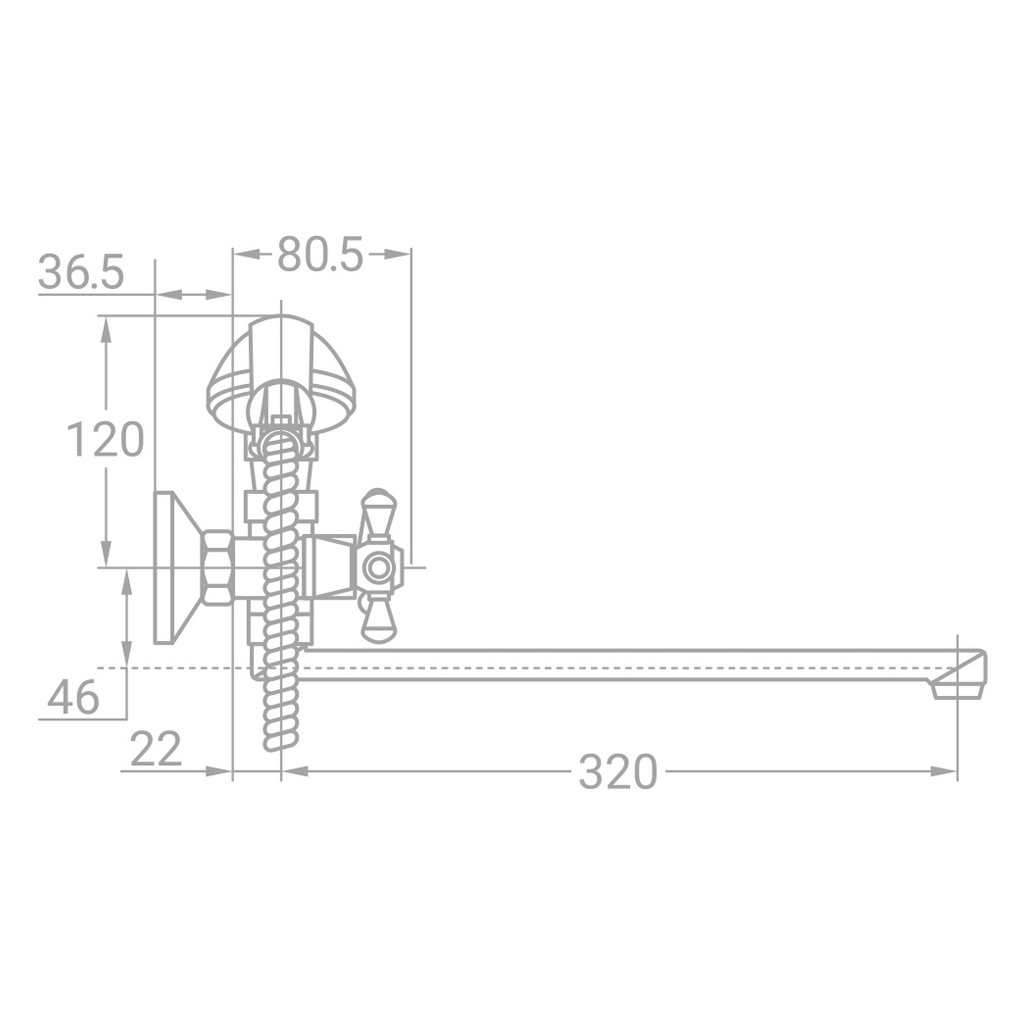Змішувач TAU VD-5C261C - зображення 3