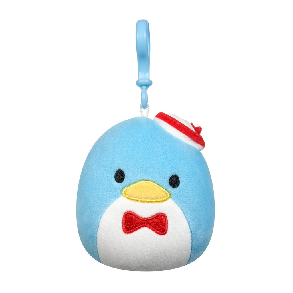 М'яка іграшка Squishmallows на кліпсі - Такседо Сем 9 см (SQSN00276) - зображення 1