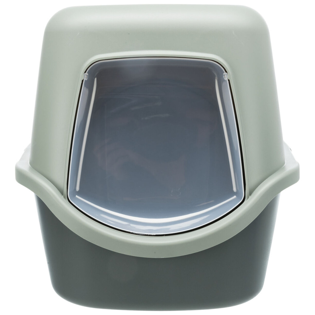 Туалет для котів Trixie Vico з перероблених матеріалів 40х40х56 см сіро-зелений (4011905402109) - изображение 3