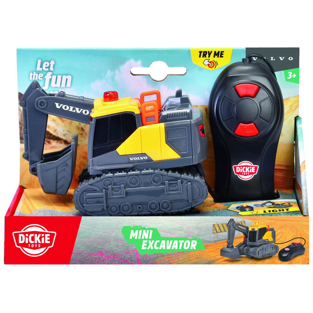Спецтехніка Dickie Toys Міні-екскаватор (3722013) - зображення 7