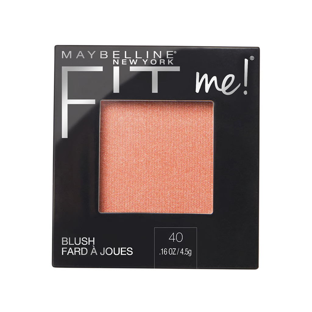 Рум'яна Maybelline New York Fit Me 40 Персиковий 4.5 г (3600531537289) - зображення 1