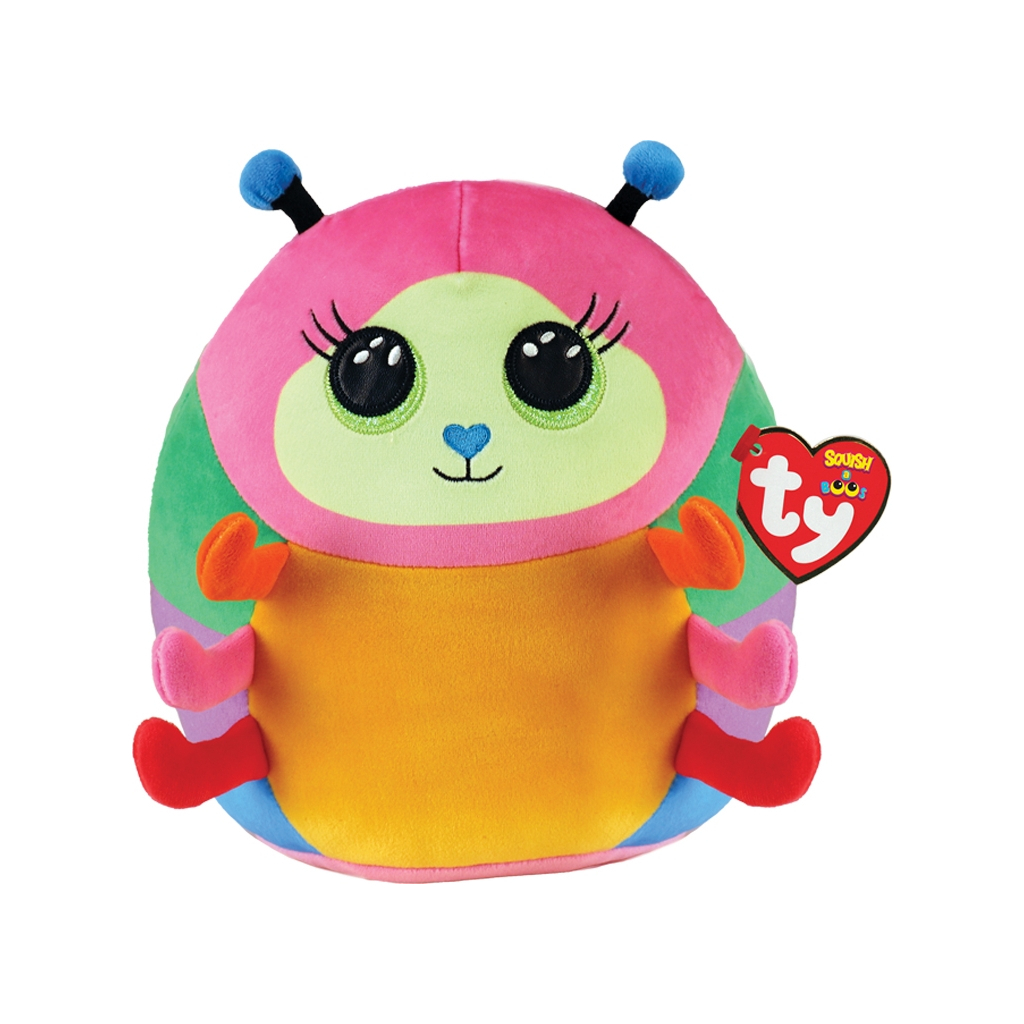 М'яка іграшка Ty Squish-a-Boos Жучок Caterpillar 20 см (39237) - зображення 1
