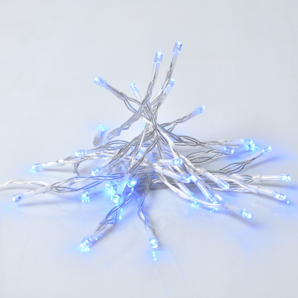 Гірлянда YES! Fun Нитка 41 LED Синя 2.8 м Статична На батарейках (975056) - зображення 1