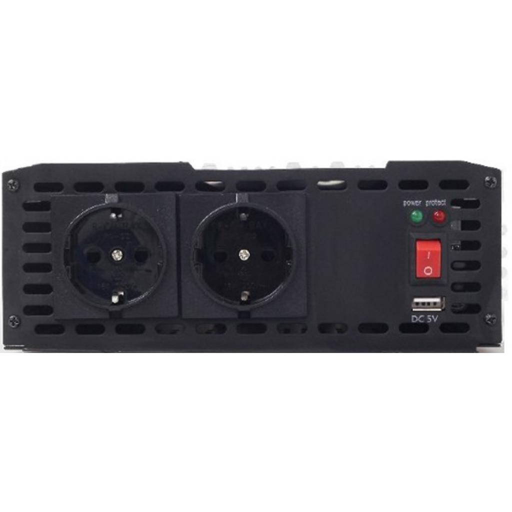 Автомобільний інвертор EnerGenie 12V/220V 1200 Вт (EG-PWC-045) - зображення 4