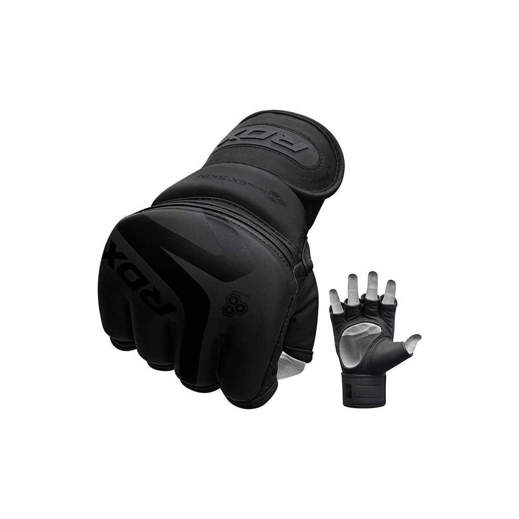 Рукавички для MMA RDX F15 Noir Matte Black S (GGR-F15MB-S) - зображення 2