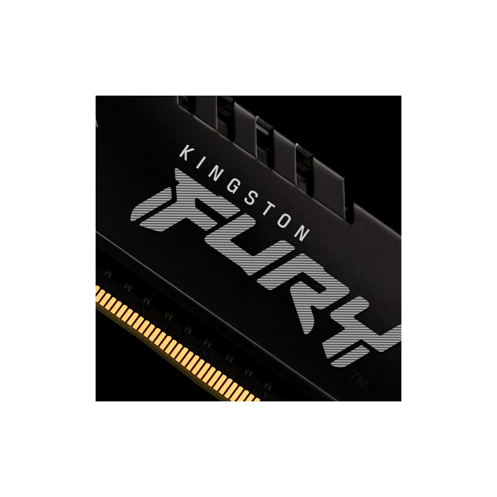Модуль пам'яті для комп'ютера DDR4 16GB (2x8GB) 3200 MHz Black Kingston Fury (ex.HyperX) (KF432C16BBK2/16WP) - изображение 8