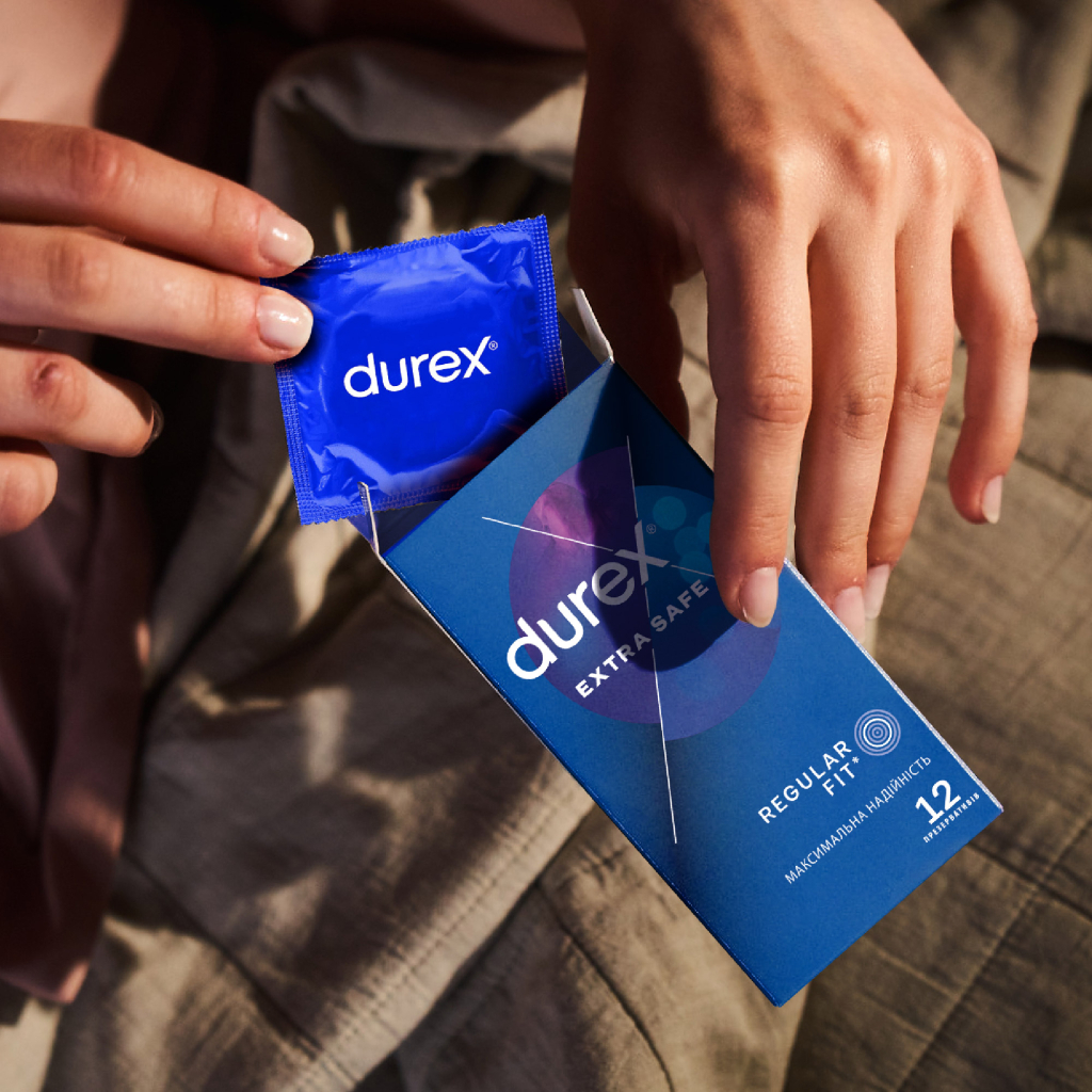 Презервативи Durex Extra Safe з силіконовою змазкою максимальна надійність 12 шт. (5010232954205) - изображение 6