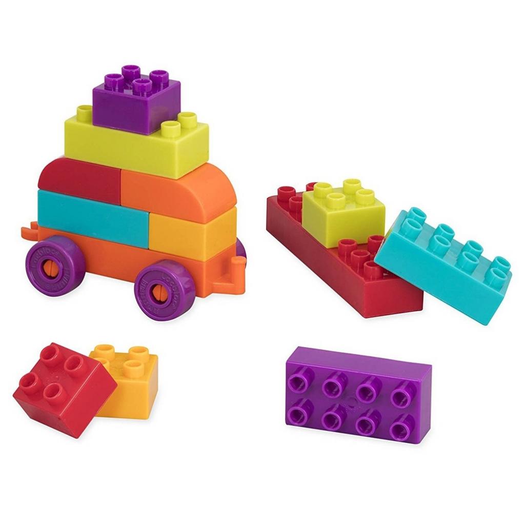 Конструктор Battat Архітектор 54 деталі у візку (BT2539Z) - зображення 3