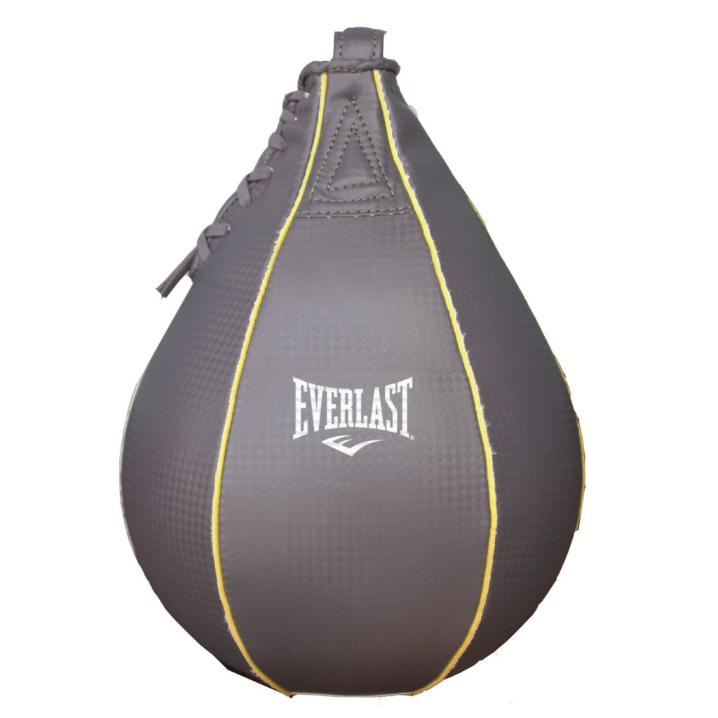 Груша боксерська Everlast Everhide Speed Bag 856700-70-12 Сірий 22 х 15 см (009283520878) - зображення 1