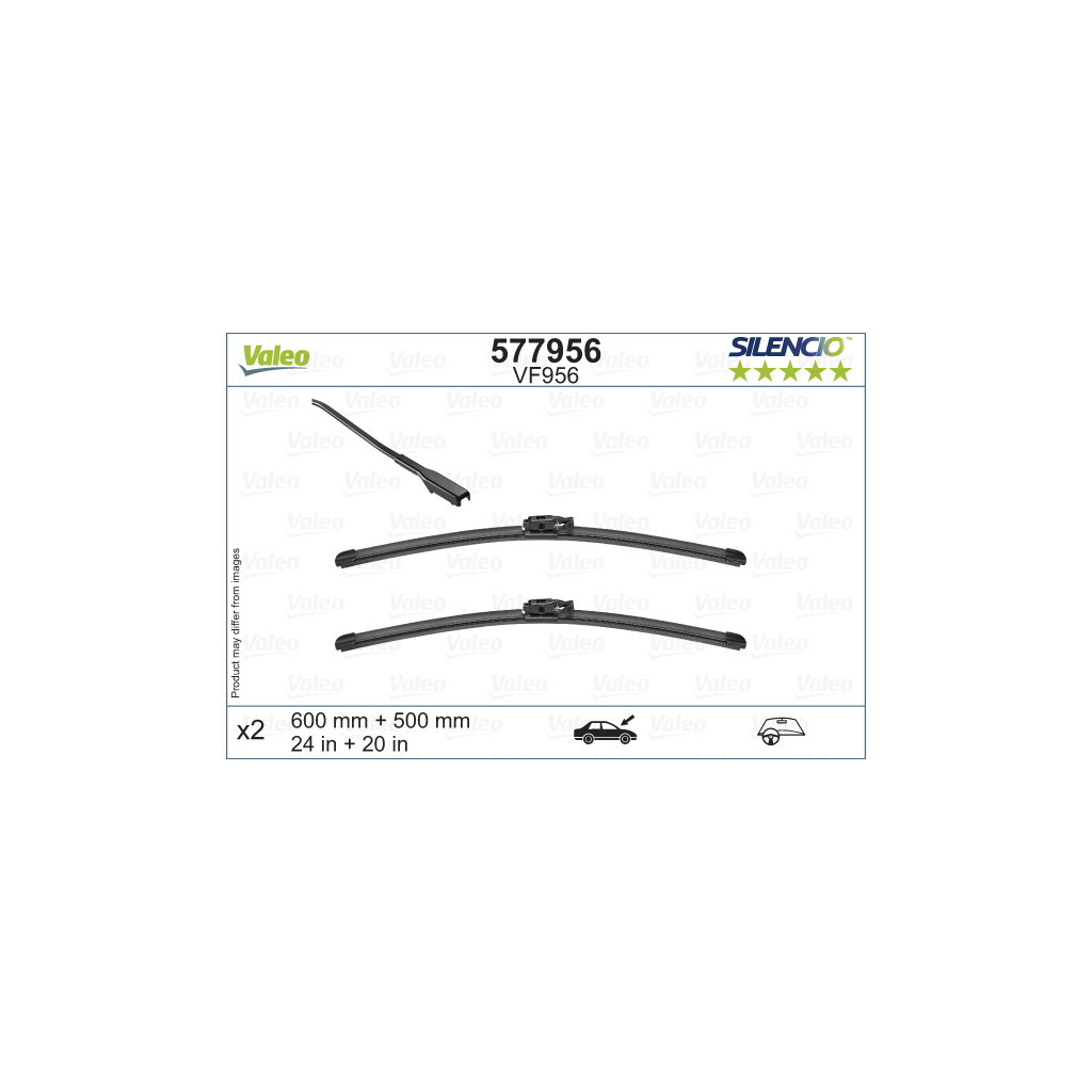 Щітка склоочисника Valeo 577956 - зображення 1
