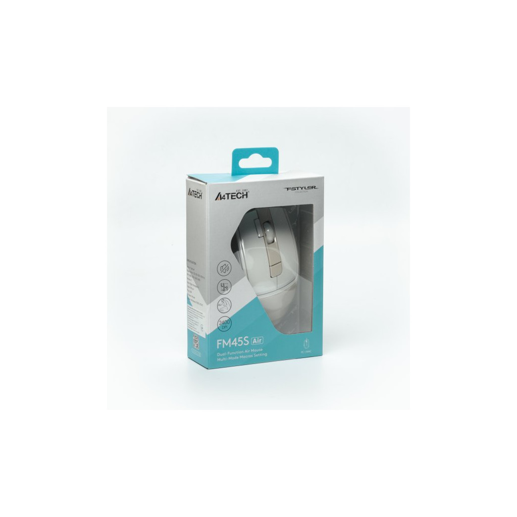 Мишка A4Tech FM45S Air USB Cream Beige (4711421992725) - зображення 9