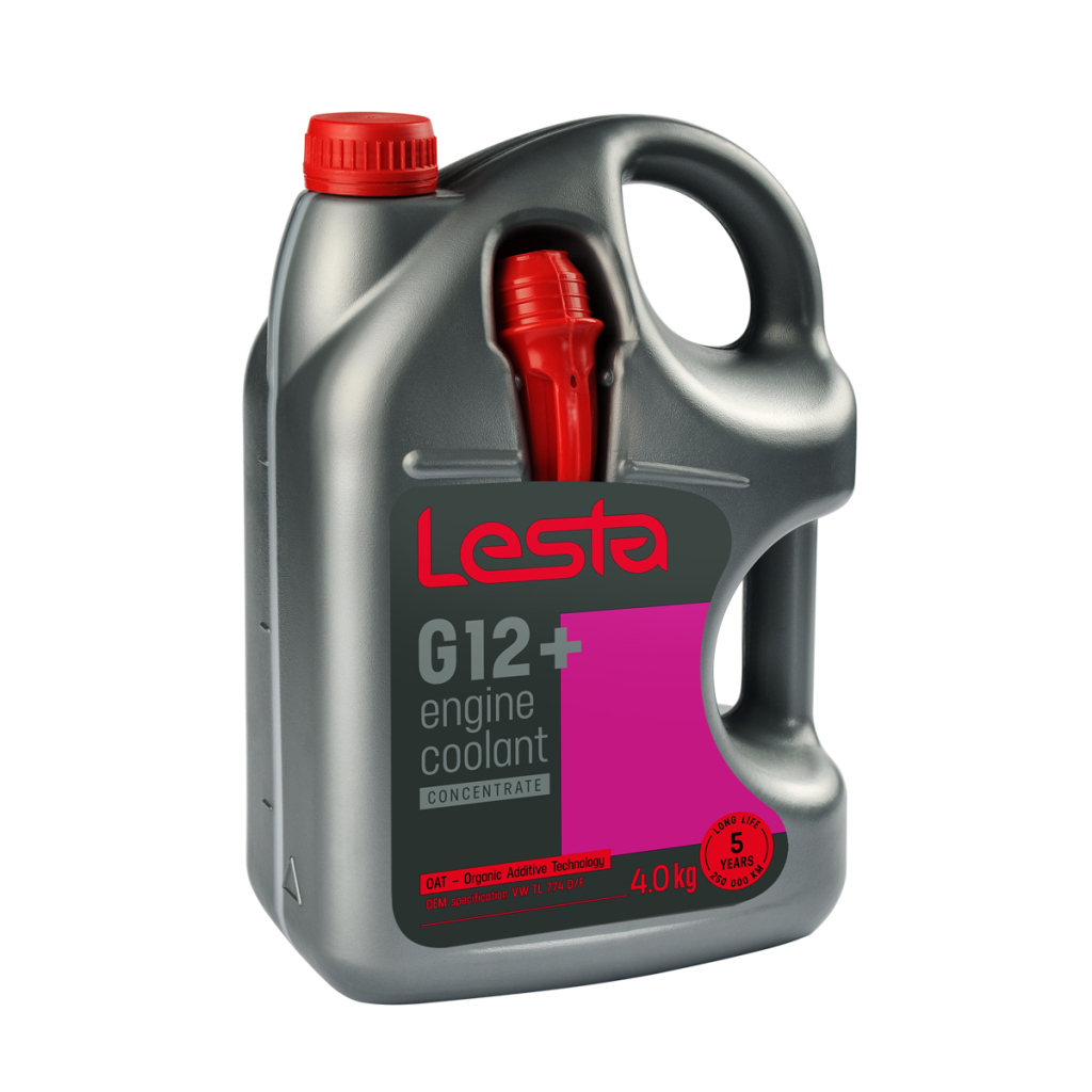 Антифриз Lesta G12 - 37С (червоний) 4кг (393823_AS-AKO-G12LESTA/4-AO) - зображення 1