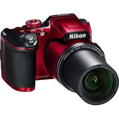 Цифровий фотоапарат Nikon Coolpix B500 Red (VNA953E1) - зображення 9