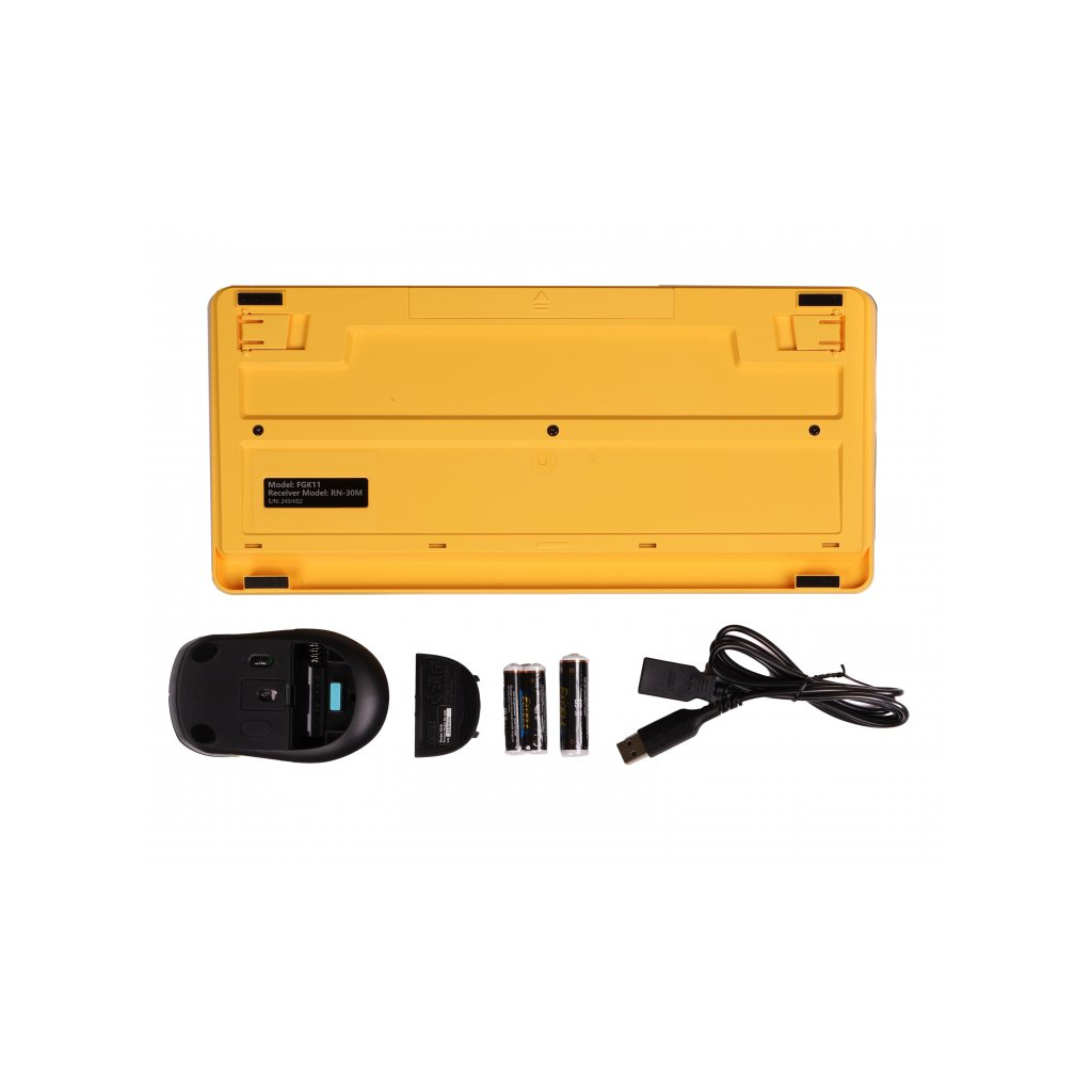 Комплект A4Tech FG1110 Wireless Bumblebee (FG1110 Bumblebee) - зображення 6