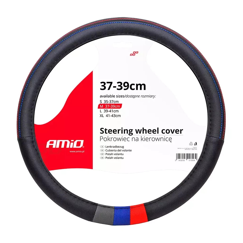 Чохол на руль AMiO SWC-10-M 37-39 см (01368) (013687) - зображення 1