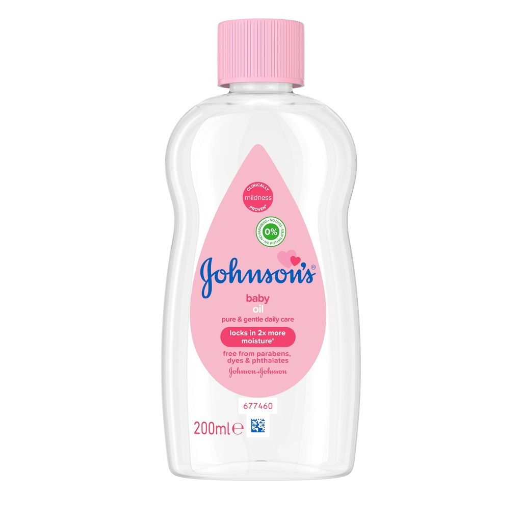 Дитяча олія Johnson’s baby 200 мл (3574669909594) - изображение 1