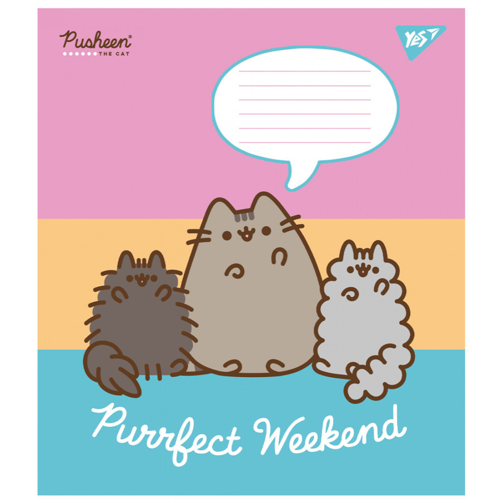 Зошит Yes Pusheen 12 аркушів лінія (766951) - зображення 5