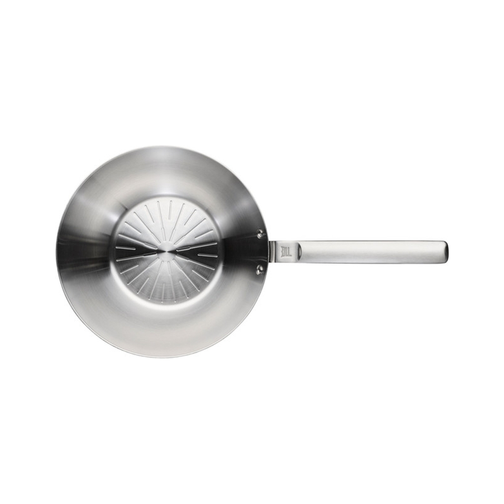 Сковорода Fiskars Вок Norden 28 см без покриття (1067630) - зображення 3