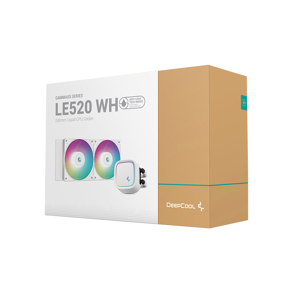 Система рідинного охолодження Deepcool LE520 WH (R-LE520-WHAMMN-G-1) - зображення 7