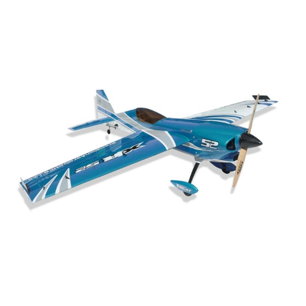 Радіокерована іграшка Precision Aerobatics Літак XR-52 1321мм KIT (синій) (PA-XR52-BLUE) - зображення 1