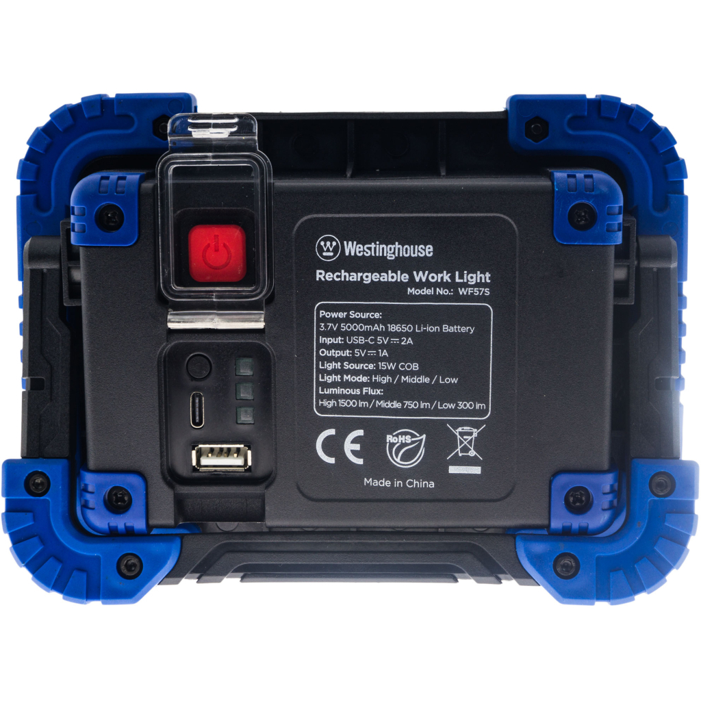 Ліхтар Westinghouse 15W COB LED WF57S 5000 mAh (WF57S-CB) - зображення 9