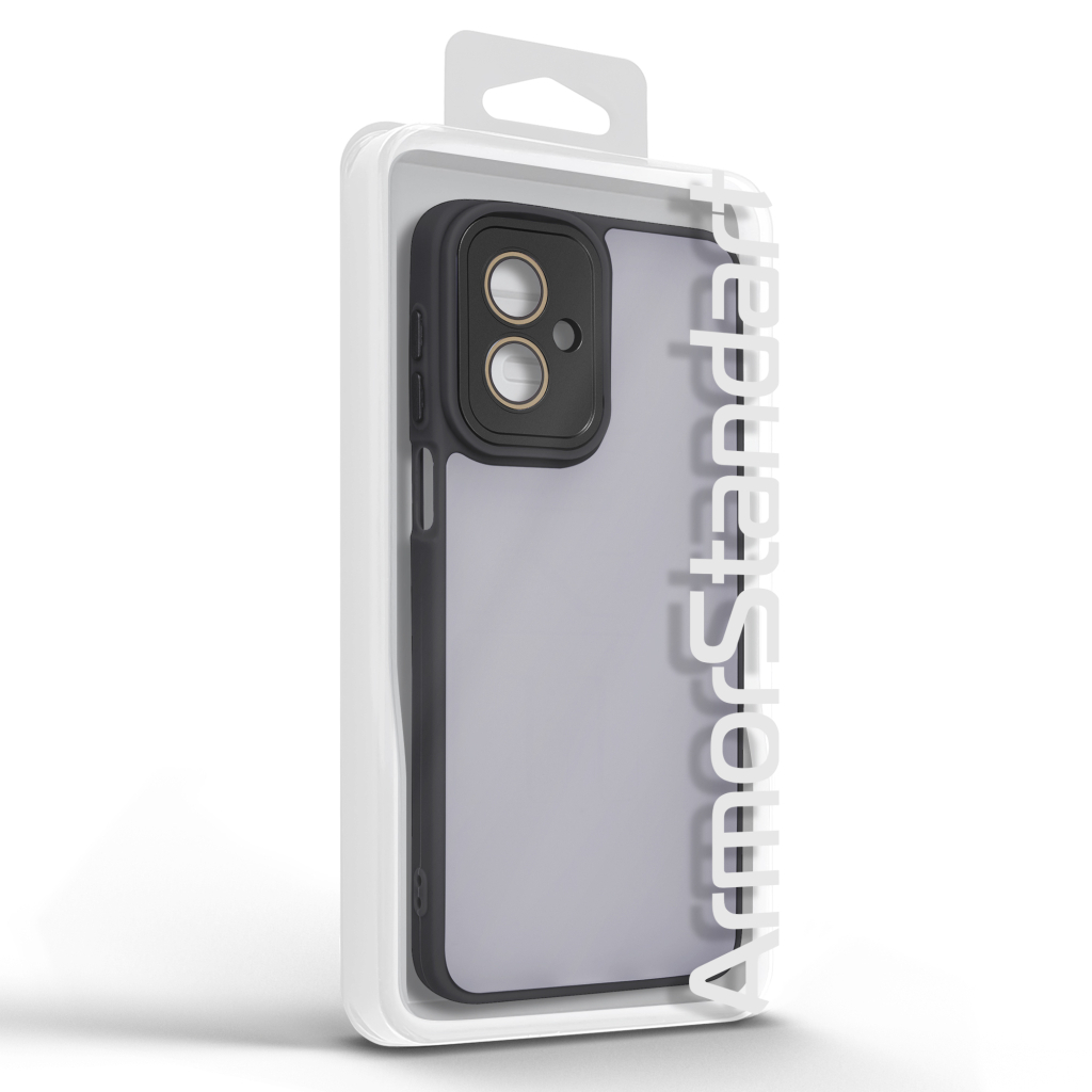 Чохол до мобільного телефона Armorstandart ShadeX Motorola G55 5G Black (ARM83386) - зображення 3