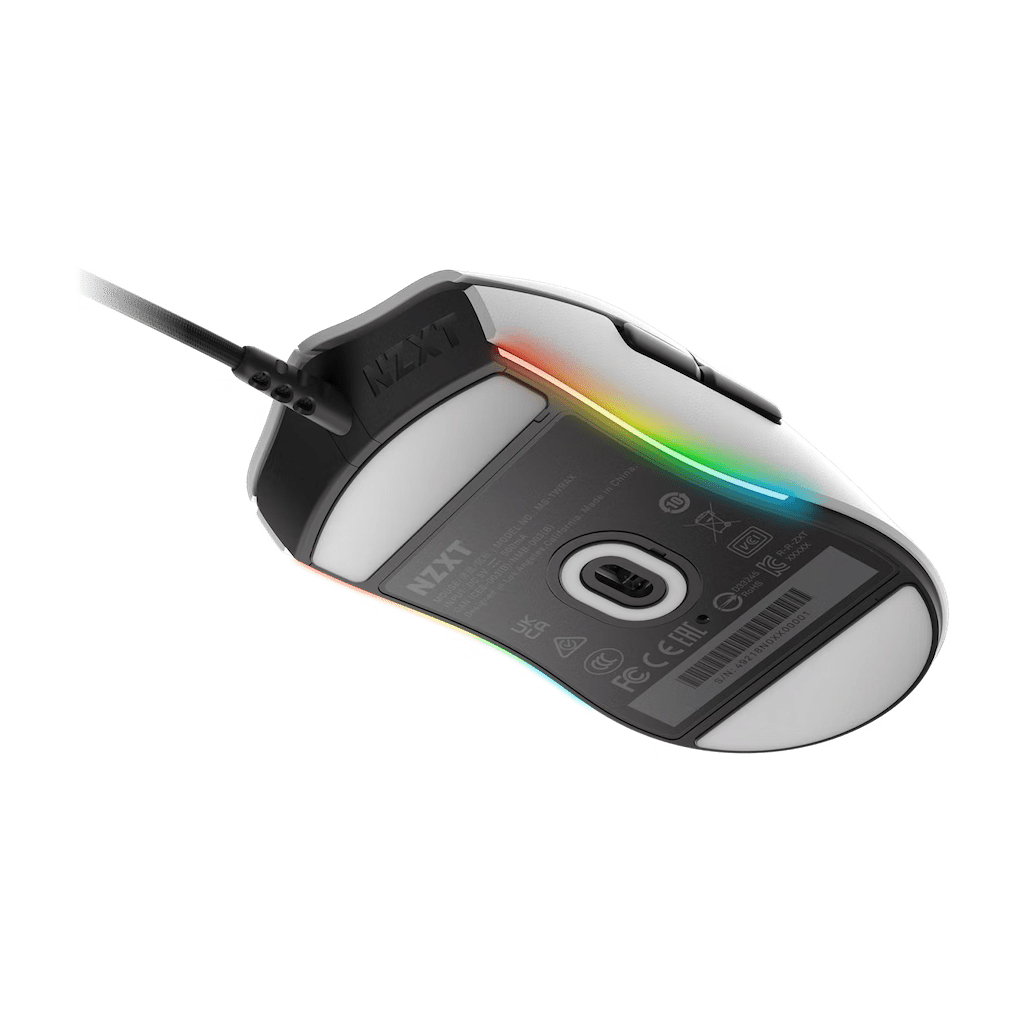 Мишка NZXT LIFT Wired Mouse Ambidextrous USB White (MS-1WRAX-WM) - зображення 3