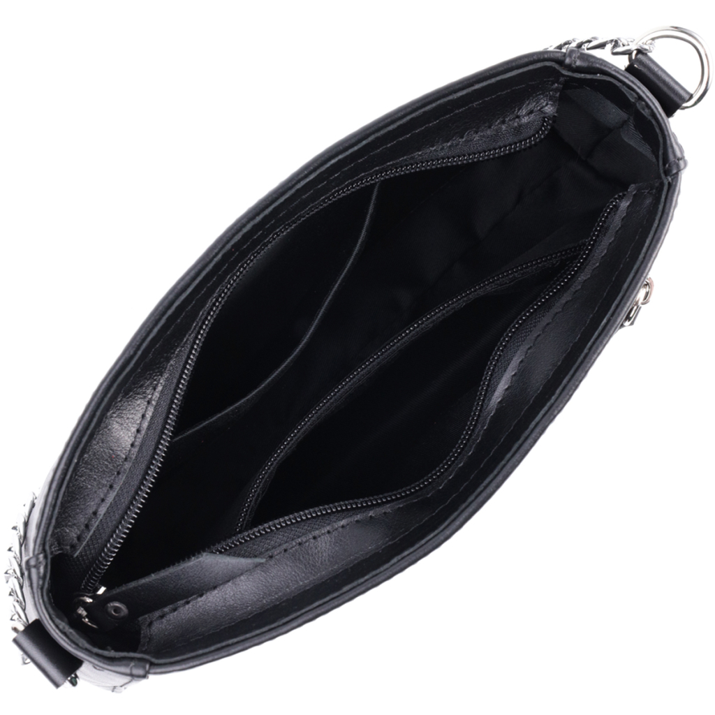 Сумка Shvigel З натуральної шкіри Чорна (22838) - зображення 7