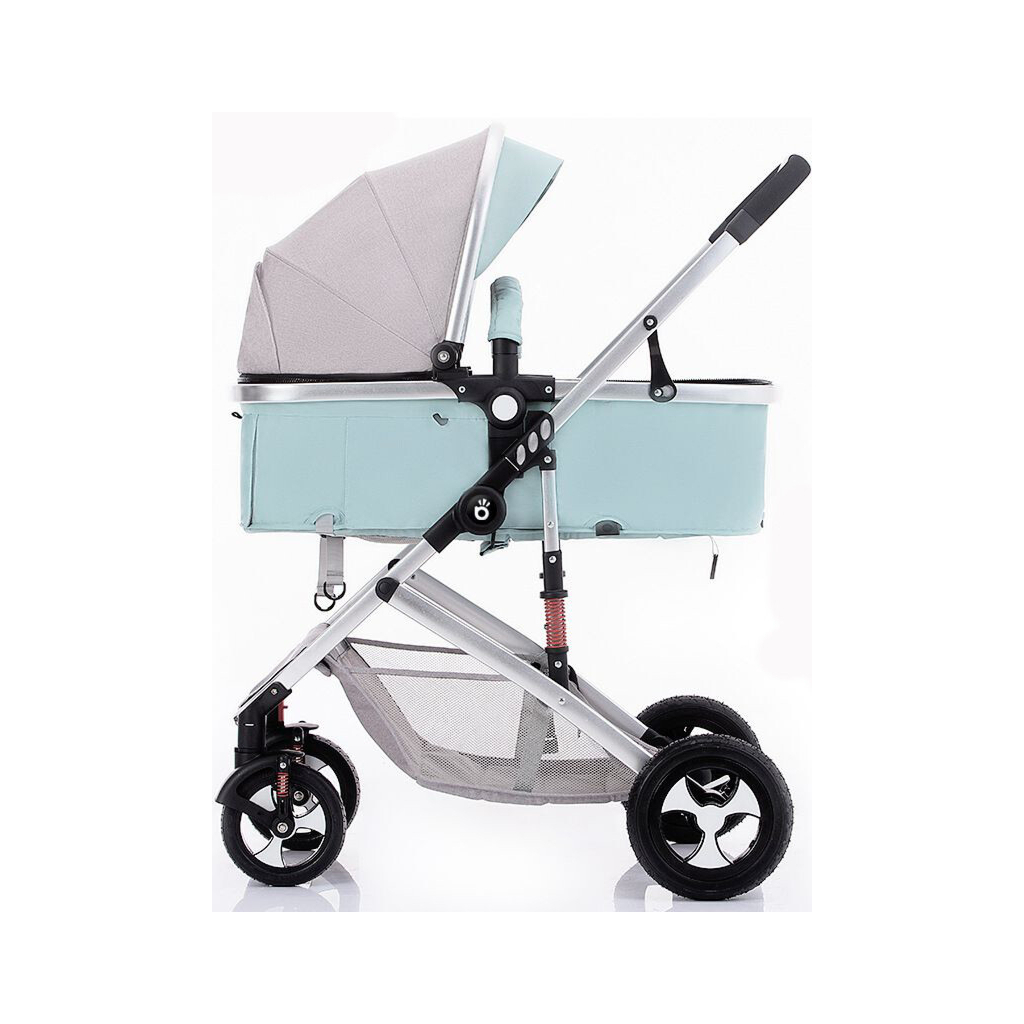 Коляска Jiaobei трансформер High landscape Green/grey (821485) - зображення 1