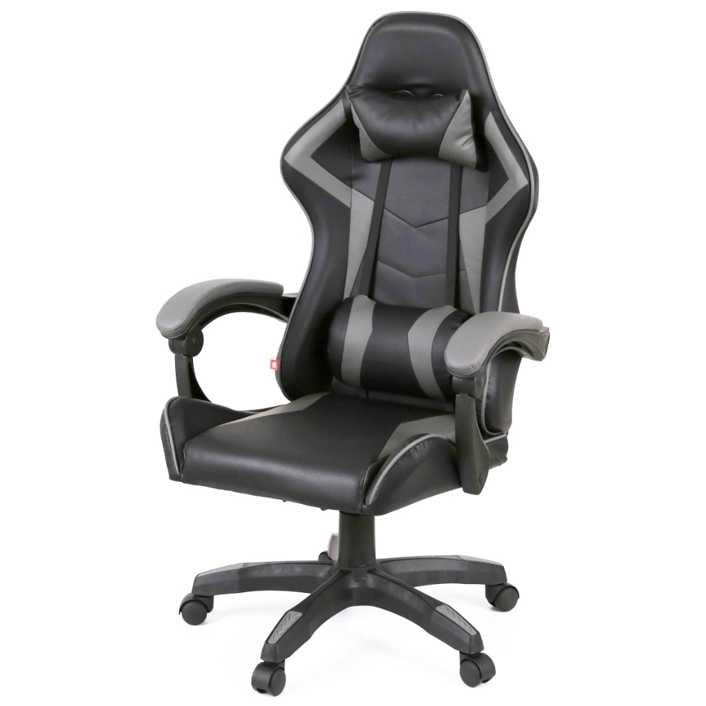 Крісло ігрове Аклас Бешкет ANF підліткове Чорний (PU-чорний/сірий) (00160338) - зображення 1