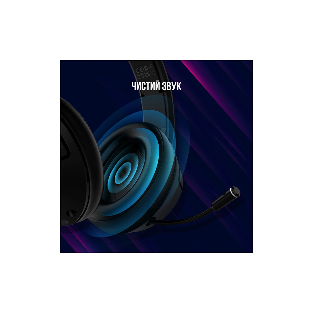 Навушники Lorgar Noah 101 Gaming 3.5 мм Black (LRG-GHS101B) - зображення 7