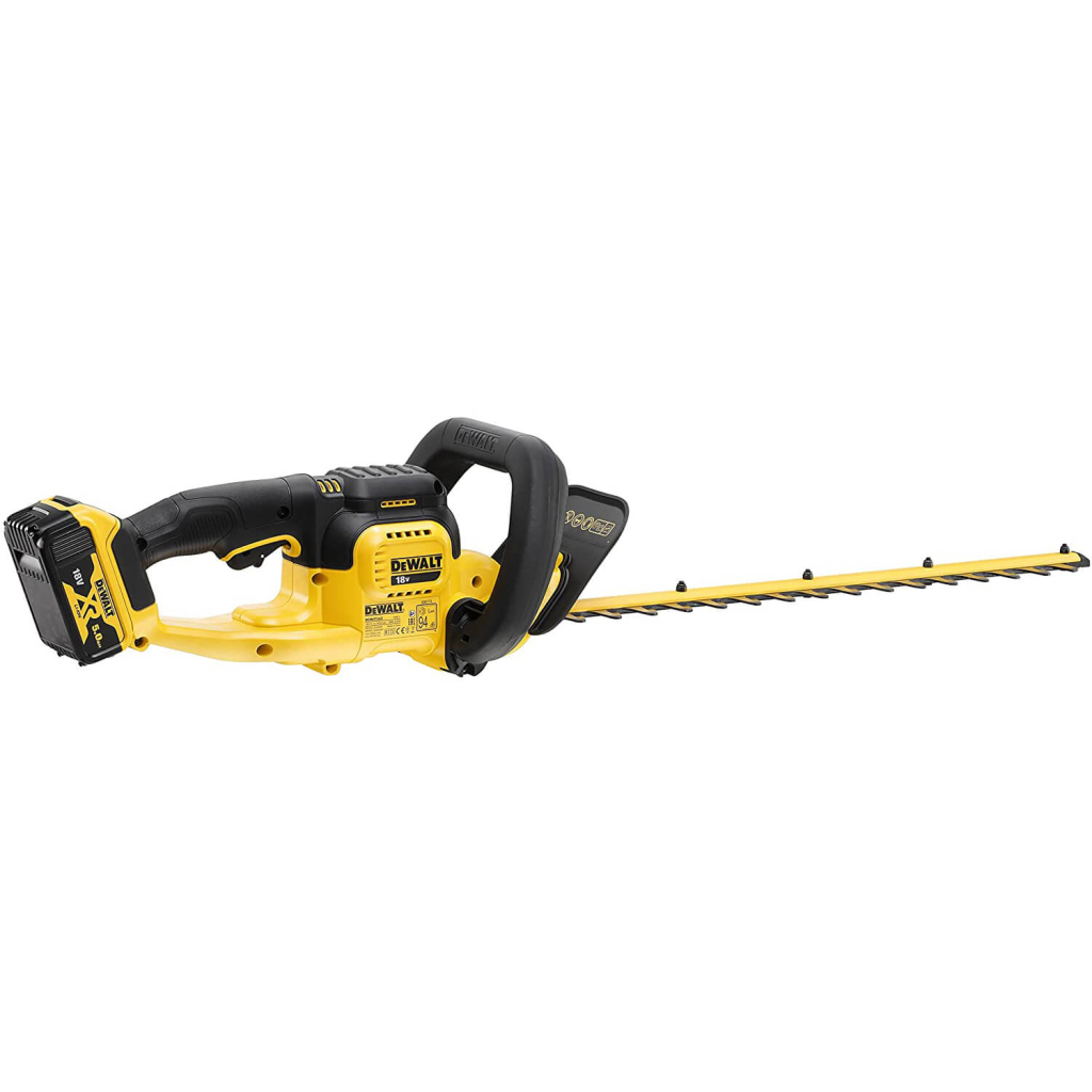 Кущоріз DeWALT 18 В, 5Ah, довжина ножа 55 см, діаметр гілок 25 мм (DCMHT563P1) - зображення 4