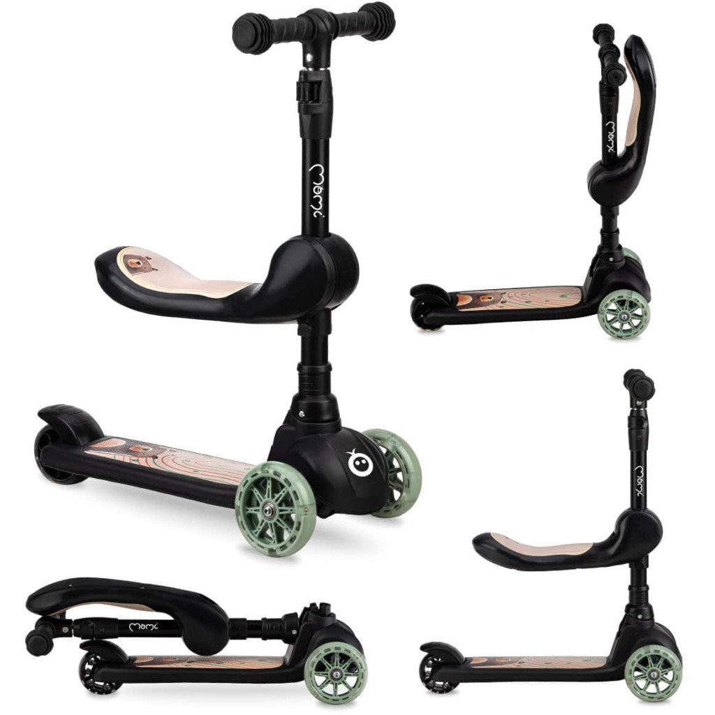 Самокат MoMi Kiuru black (HUBA00035) - зображення 7